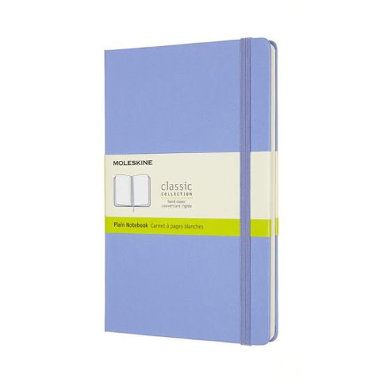 Cover for Moleskine Large Plain Hardcover Notebook: Hydrangea Blue (Book) (2020)