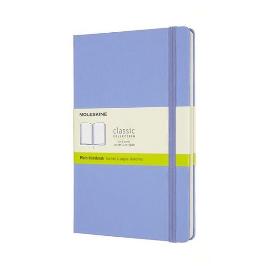 Cover for Moleskine Large Plain Hardcover Notebook: Hydrangea Blue (Book) (2020)