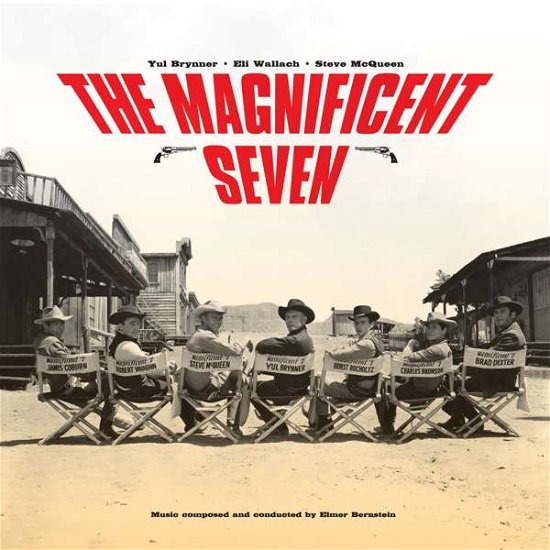 Cover for Original Soundtrack / Elmer Bernstein · The Magnificent Seven (Limited Yellow Vinyl) (LP) (2018)
