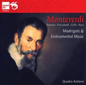 Cover for Quadro Asolano · Monteverdi - Madrigals &amp; Instrumental Music (CD) (2013)