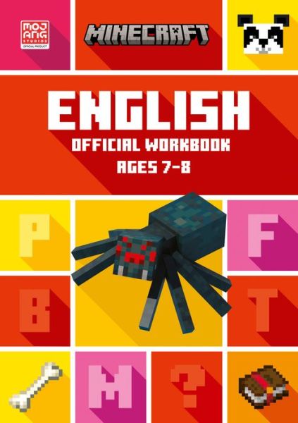 Cover for Collins KS2 · Minecraft English Ages 7-8: Official Workbook - Minecraft Education (Paperback Book) (2021)