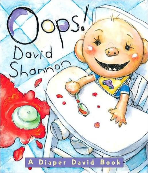 Cover for David Shannon · Oops! A Diaper David Book (Board book) (2005)