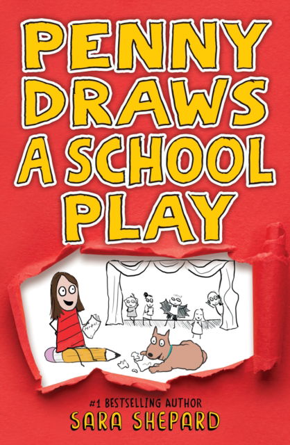 Penny Draws a School Play - Penny Draws - Sara Shepard - Livros - Penguin Putnam Inc - 9780593616826 - 6 de maio de 2025