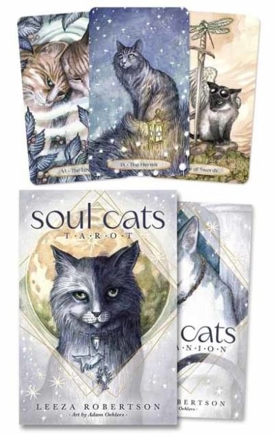Soul Cats Tarot - Leeza Robertson - Bøker - Llewellyn Publications,U.S. - 9780738767826 - 9. mai 2022