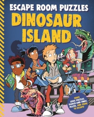 Cover for Editors of Kingfisher · Escape Room Puzzles: Dinosaur Island - Escape Room (Paperback Book) (2022)