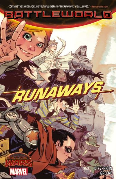 Cover for Noelle Stevenson · Runaways: Battleworld (Paperback Book) (2015)