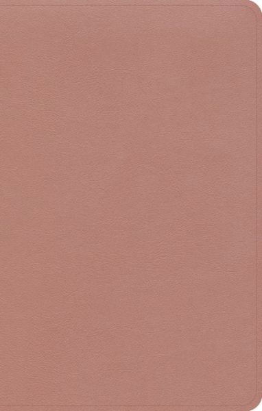 Cover for Csb Bibles By Holman · CSB Personal Size Bible, Rose Gold LeatherTouch (Lederbuch) (2022)