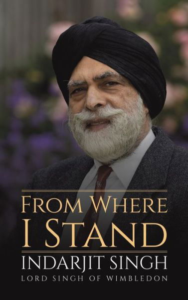 Cover for Indarjit Singh · From Where I Stand (Hardcover Book) (2022)