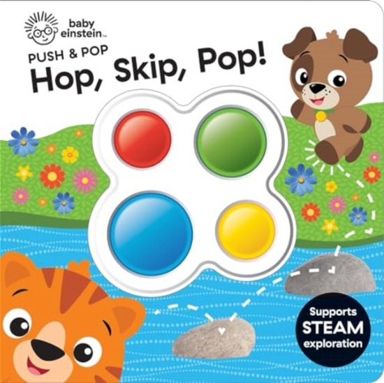 Cover for P I Kids · Baby Einstein Skip Hop Pop Push &amp; Pop (Inbunden Bok) (2024)