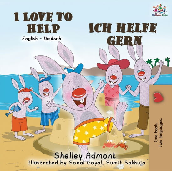 Cover for Shelley Admont · I Love to Help Ich helfe gern (Paperback Book) (2019)