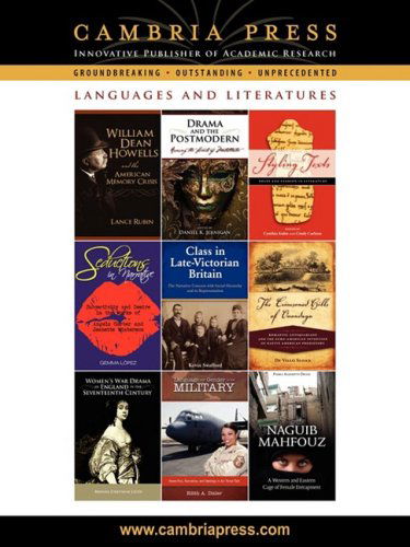 Cover for Cambria Press · Cambria Press Languages and Literatures Catalog (Paperback Book) (2008)