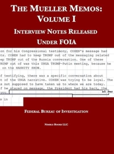 Cover for Tbd · The Mueller Memos (Hardcover bog) (2020)