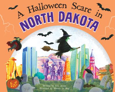 Cover for Eric James · A Halloween Scare in North Dakota (Hardcover Book) (2021)