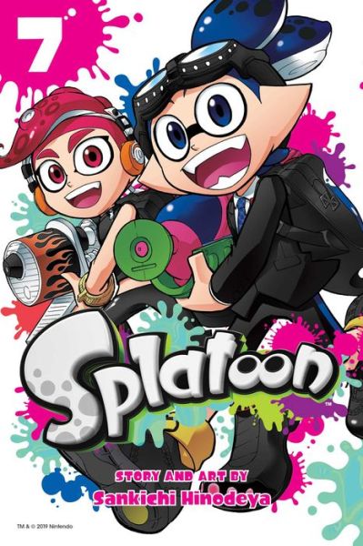 Cover for Sankichi Hinodeya · Splatoon, Vol. 7 - Splatoon (Paperback Book) (2019)