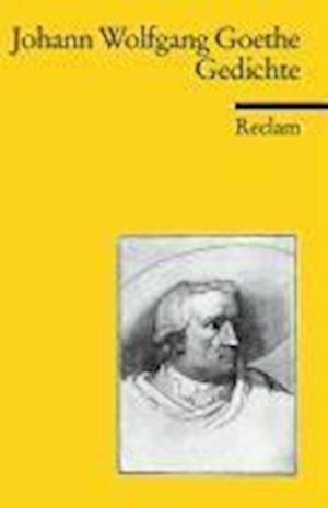 Cover for Johann Wolfgang Von Goethe · Gedichte (Paperback Book)