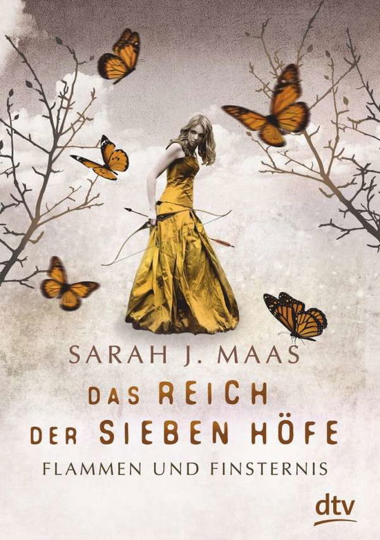 Cover for Maas · Das Reich der Sieben Höfe,Flammen (Buch)