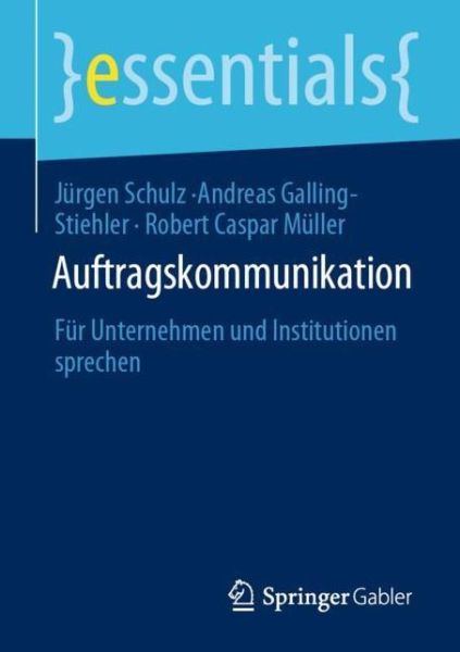 Cover for Schulz · Auftragskommunikation (Book) (2020)