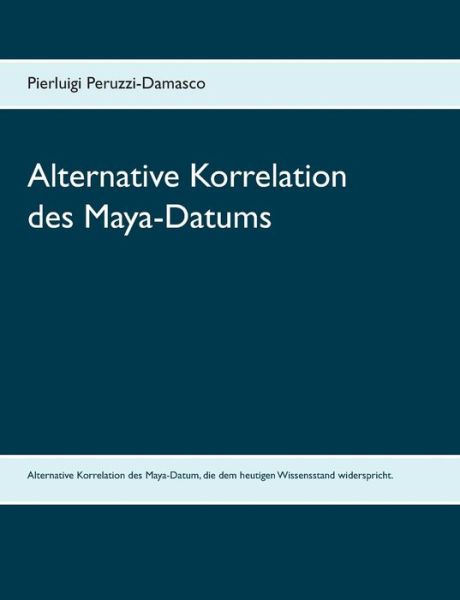 Cover for Peruzzi-Damasco · Alternative Korrelation (Book) (2017)