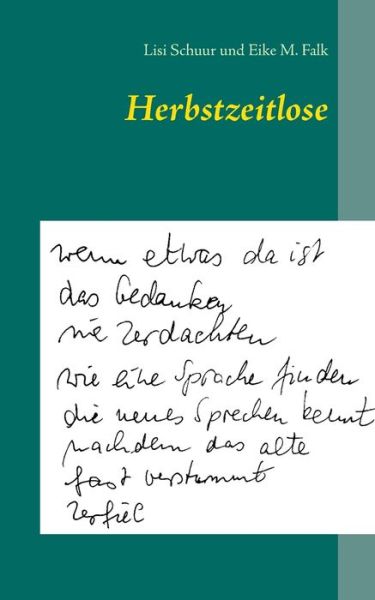 Cover for Schuur · Herbstzeitlose (Book) (2017)