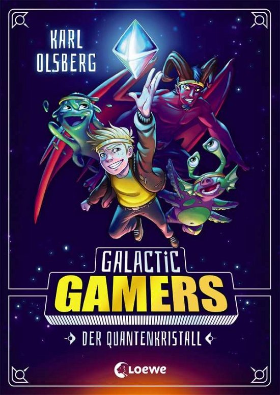 Cover for Olsberg · Galactic Gamers - Der Quantenkr (Book)