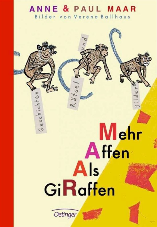 Cover for Paul Maar · Mehr Affen als Giraffen (Inbunden Bok) (2009)