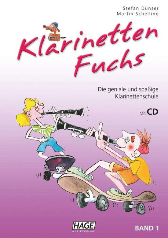 Cover for Dünser · Klarinetten Fuchs.01, m.CD (Book)