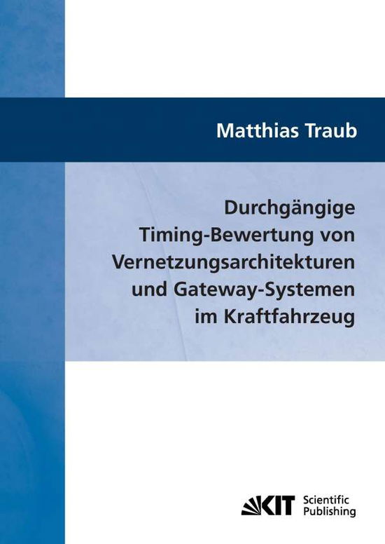 Cover for Traub · Durchgängige Timing-Bewertung von (Book) (2014)