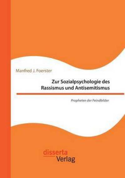 Cover for Foerster · Zur Sozialpsychologie des Rass (Book) (2016)