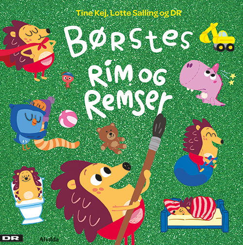 Tine Kej, Danmarks Radio, Lotte Salling · Minisjang: Minisjang - Børstes rim og remser (Cardboard Book) [1.º edición] (2024)