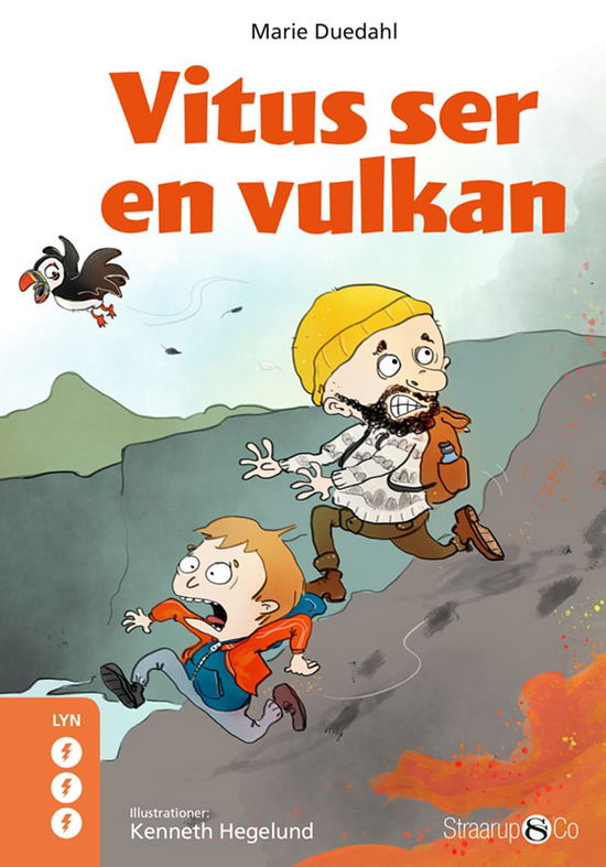 Cover for Marie Duedahl · Lyn: Vitus ser en vulkan (Innbunden bok) [1. utgave] (2022)