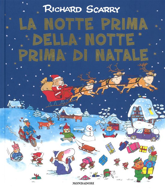 Cover for Richard Scarry · La Notte Prima Della Notte Prima Di Natale. Ediz. A Colori (Bog)