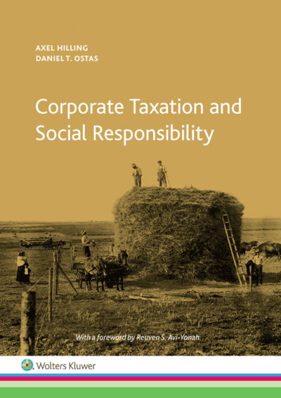 Cover for Daniel T. Ostas · Corporate taxation and social responsibility (Innbunden bok) (2017)