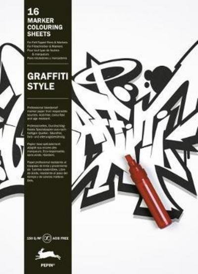 Cover for Pepin Van Roojen · Graffiti Style: Marker Colouring Sheets (Hardcover Book) (2017)