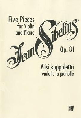Cover for Jean Sibelius · 5 Pieces Op81 Vn and Pno Vn (Paperback Bog) (2002)