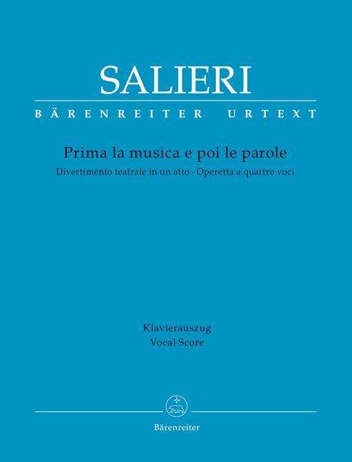 Prima la musica e poi le parole - Salieri - Libros -  - 9790006542826 - 