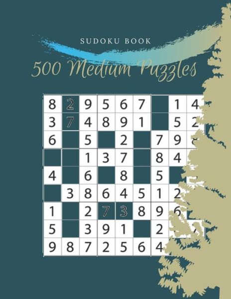 Cover for Kitdanai Viriyachaipong · Sudoku Book 500 Medium Puzzles (Pocketbok) (2020)