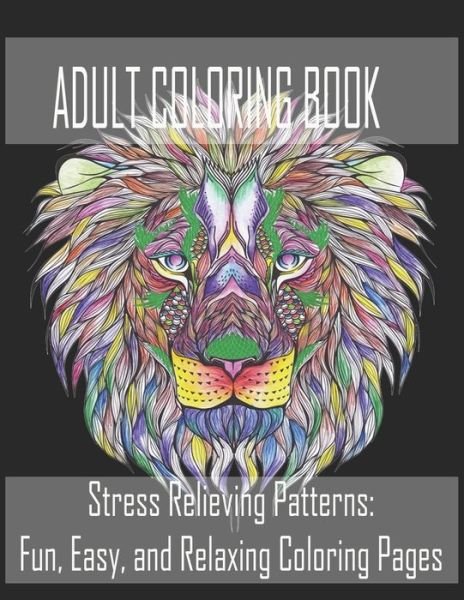 Adult Coloring Book - Kb-Book Publisher - Bøker - Independently Published - 9798646100826 - 15. mai 2020