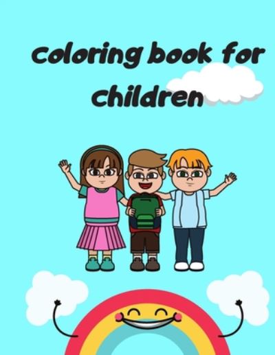 Cover for Rachid Rachide Rach · Coloring Book for Children (Paperback Book) (2020)