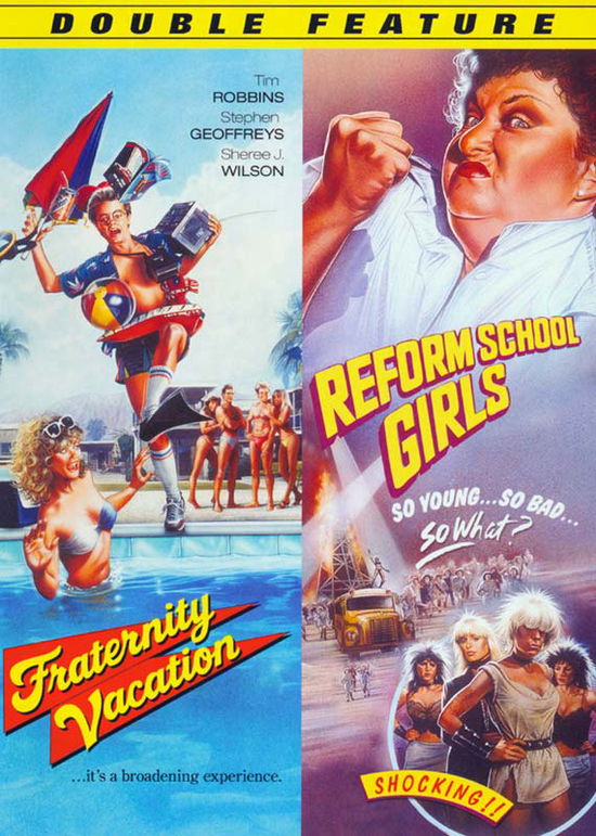 Cover for Fraternity Vacation &amp; Reform School Girls (DVD) (2011)