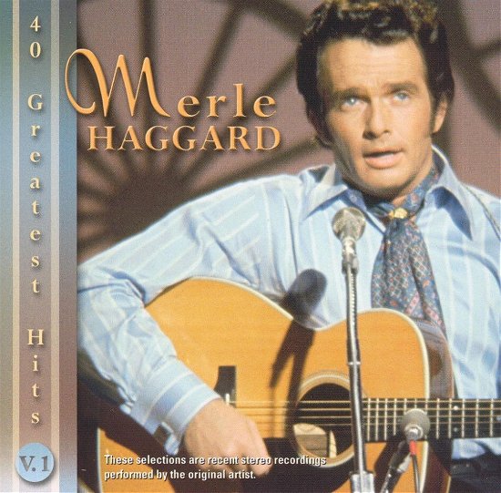 Cover for Merle Haggard · Merle Haggard 40 Greatest Hits (CD)