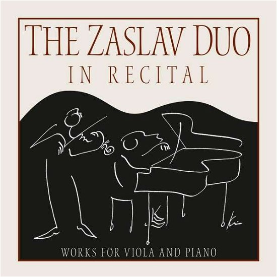 Cover for The Zaslav Duo · The Zaslav Duo in Recital (CD) (2019)