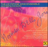 Cover for Dello Joio / Stamp / Keystone Wind Ensemble · Variants on a Mediaeval Tune / from Every Horizon (CD) (2003)