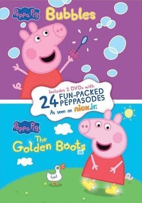 Cover for Peppa Pig: Bubbles / Golden Boots (DVD) (2018)