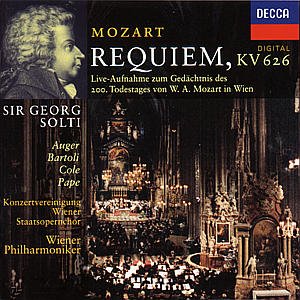 Requiem, K.626 - Mozart / Bartoli / Solti / Vpo - Musiikki - DECCA - 0028943368827 - tiistai 10. maaliskuuta 1992