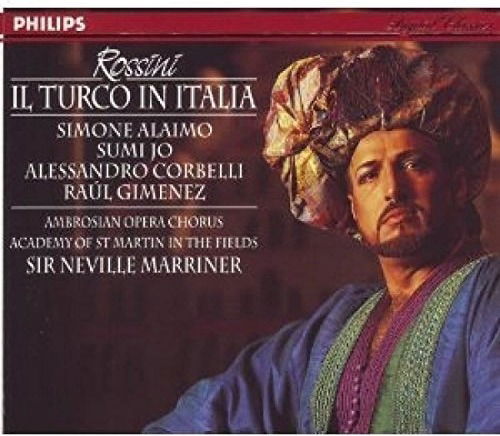 Cover for Marriner Neville / Academy of · Rossini: Il Turco in Italia (CD) (2001)