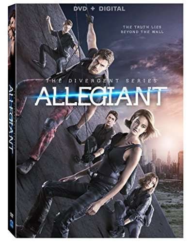 Cover for Divergent Series: Allegiant (DVD) (2016)