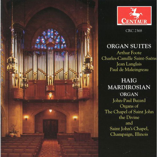 Organ Suites - Foote / Saint-saens / Langlais / Mardirosian - Musique - CTR - 0044747236827 - 12 août 2000