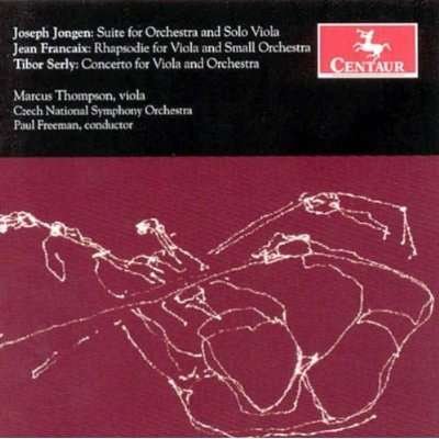 Suite for Orchestra & Solo Viola - Jongen / Francaix / Czech Nat'l Orch / Freeman - Musik - CTR - 0044747278827 - 31. Oktober 2006