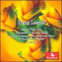 Secon Piano Trio / Momenti Li for Solo Violin - V/A - Musik - CENTAUR - 0044747294827 - 21. März 2012