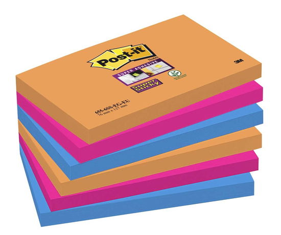 Cover for Post-it® · Super Sticky Bangkok 127x76 6x (N/A) (2017)